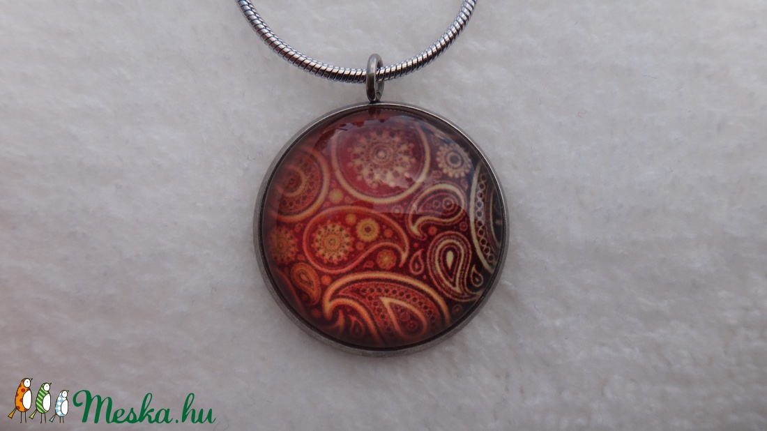 Mandala motívumos nemesacél nyaklánc -  - Meska.hu