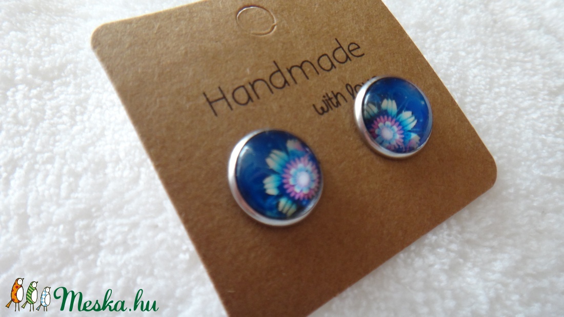 Nemesacél fülbevaló -  - Meska.hu