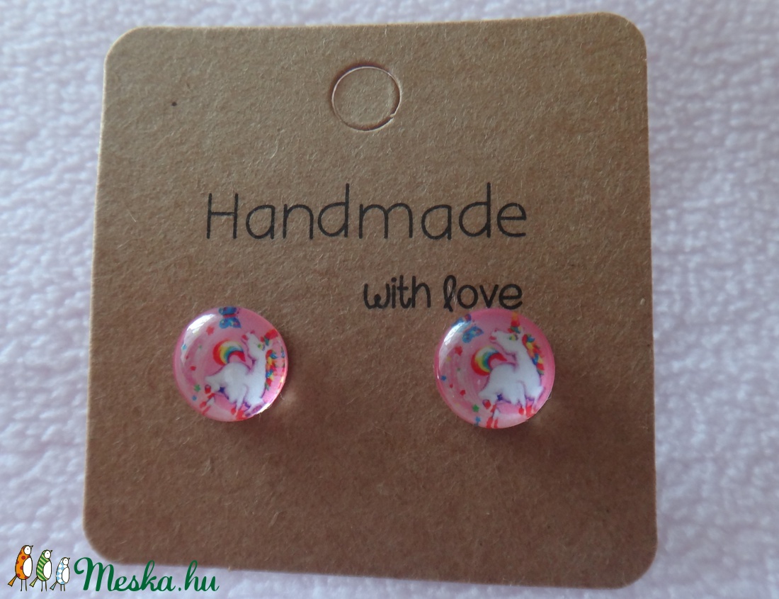 Unikornis fülbevaló -  - Meska.hu