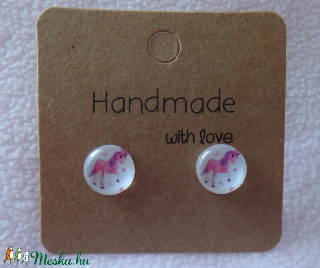 Unikornis fülbevaló -  - Meska.hu