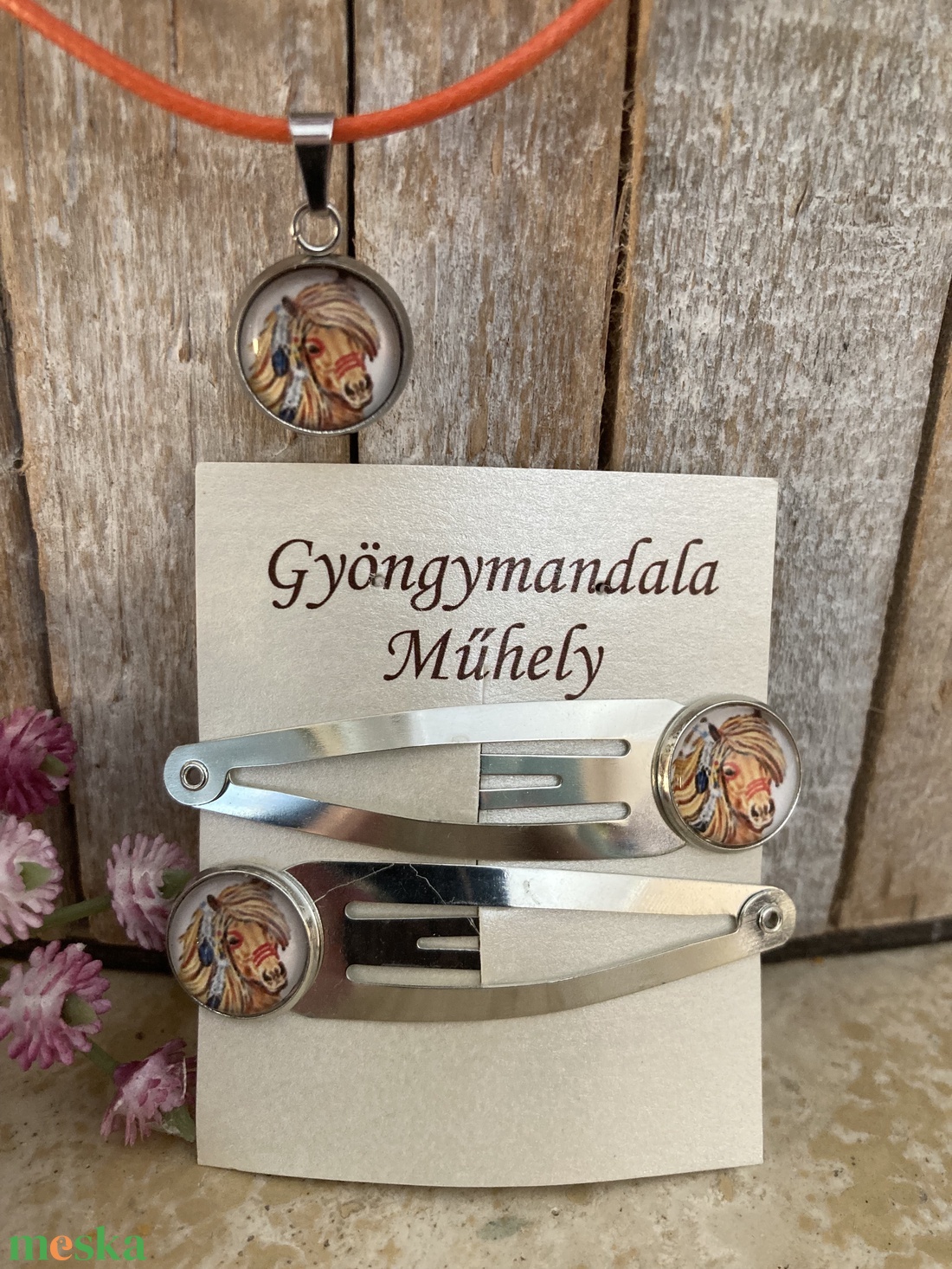 Gyermek ékszerszett - lovas 1 - ékszer - ékszerszett - Meska.hu