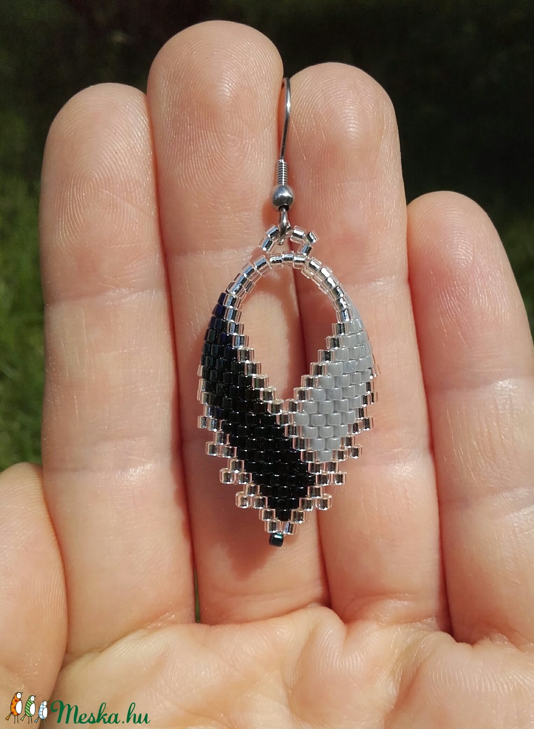 Elegáns gyöngy fülbevaló  -  - Meska.hu