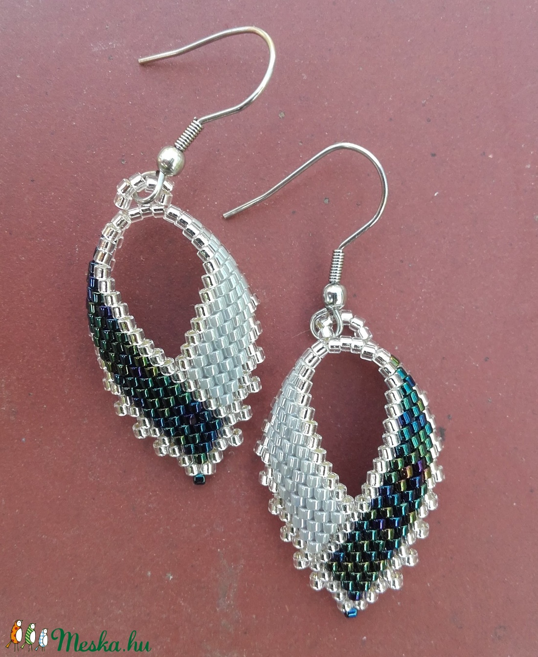 Elegáns gyöngy fülbevaló  -  - Meska.hu