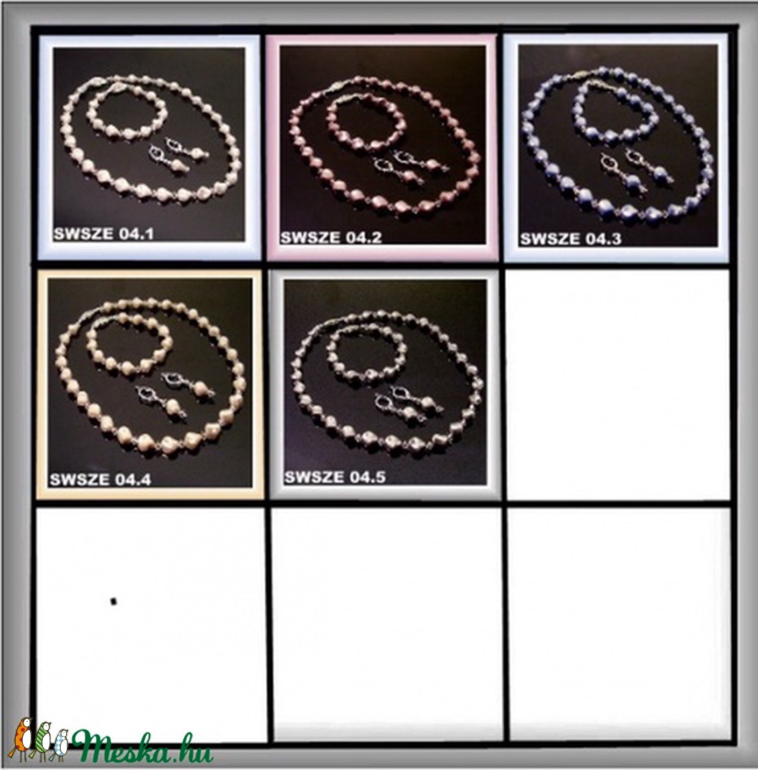 Swarovski csavart gyöngy szett SWSZE 04.4 - ékszer - ékszerszett - Meska.hu Swarovski csavart gyöngy szett SWSZE 04.4 - ékszer - ékszerszett - Meska.hu