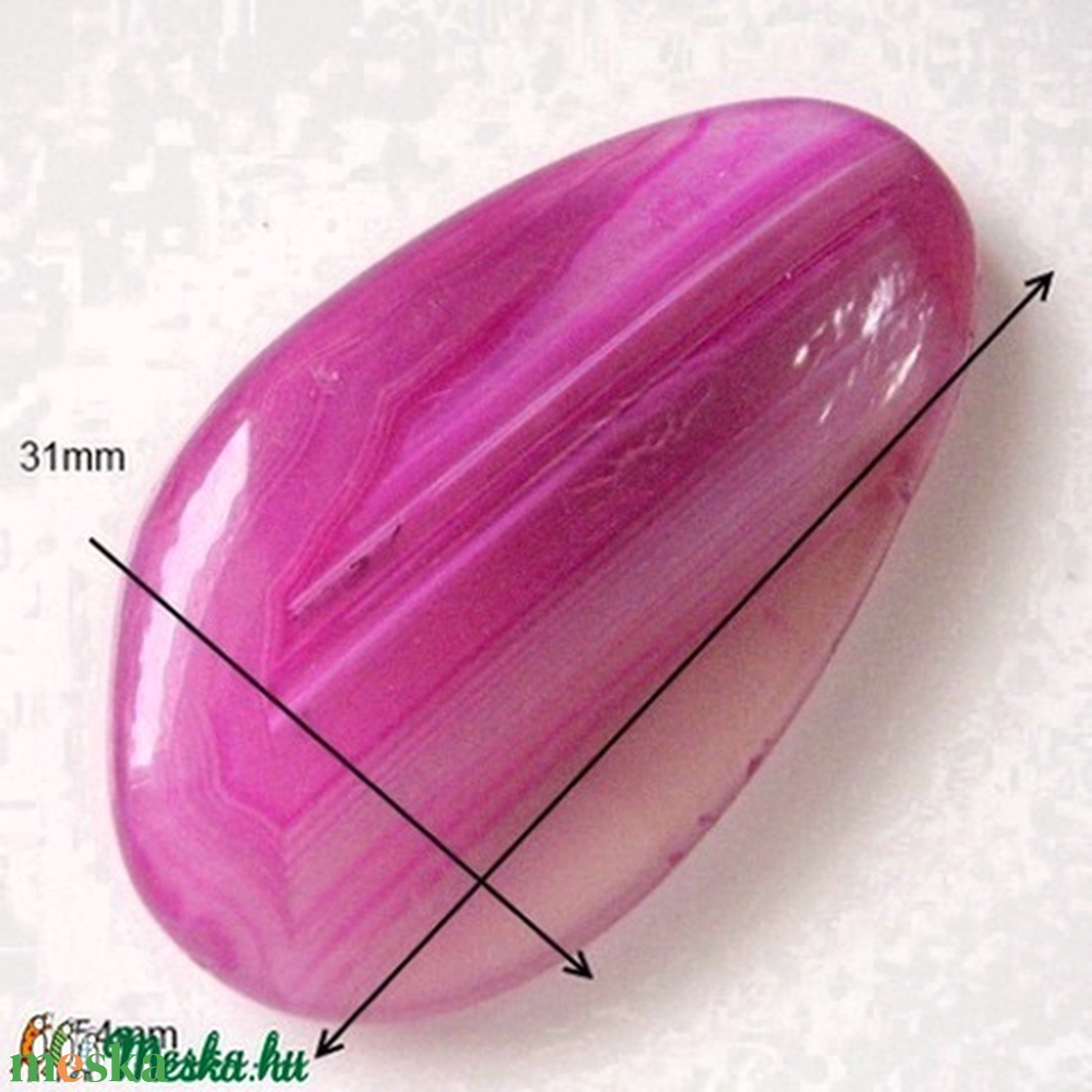 Caboshon , nagy méret SAB1-2 - kellékek & szerszámok - gyöngyfűzés kellékek - üveggyöngy - Meska.hu