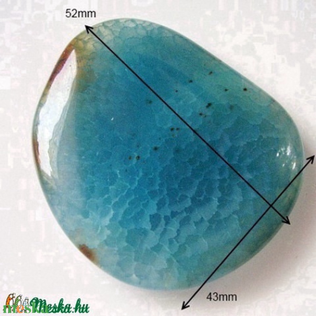 Caboshon , nagy méret SAB1-2 - kellékek & szerszámok - gyöngyfűzés kellékek - üveggyöngy - Meska.hu