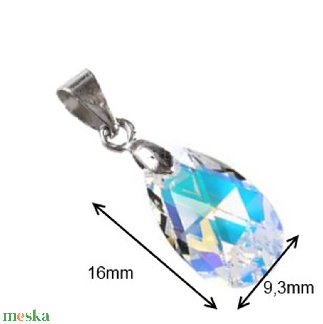Swarovski kristály medál -16mm-es csepp több színben - ékszer - nyaklánc - medál - Meska.hu Swarovski kristály medál -16mm-es csepp több színben - ékszer - nyaklánc - medál - Meska.hu