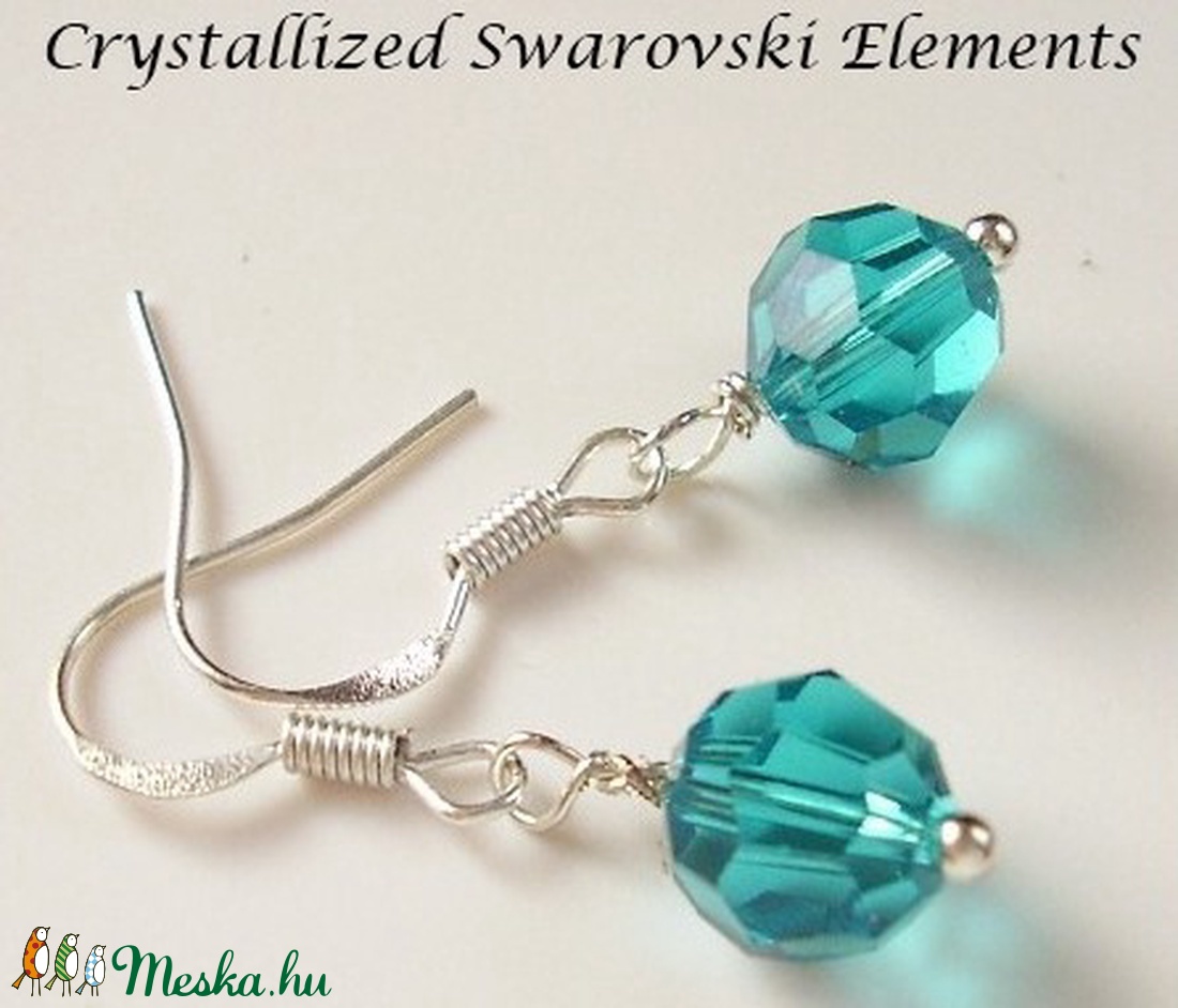 Swarovski kristály fülbevaló -8mm-es gömb több színben - ékszer - fülbevaló - lógó fülbevaló - Meska.hu Swarovski kristály fülbevaló -8mm-es gömb több színben - ékszer - fülbevaló - lógó fülbevaló - Meska.hu