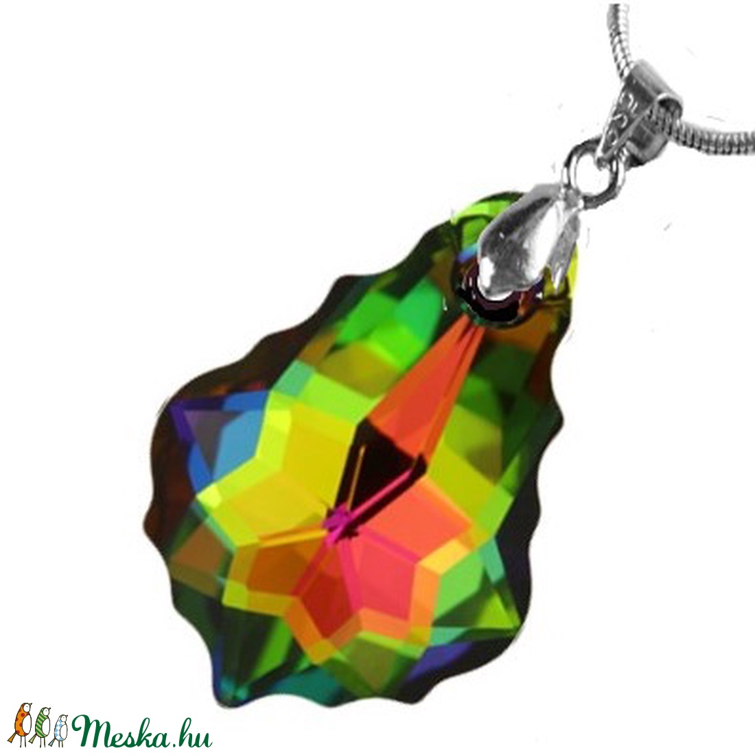 Swarovski kristály medál -22mm-es barokk több színben - ékszer - nyaklánc - medál - Meska.hu Swarovski kristály medál -22mm-es barokk több színben - ékszer - nyaklánc - medál - Meska.hu