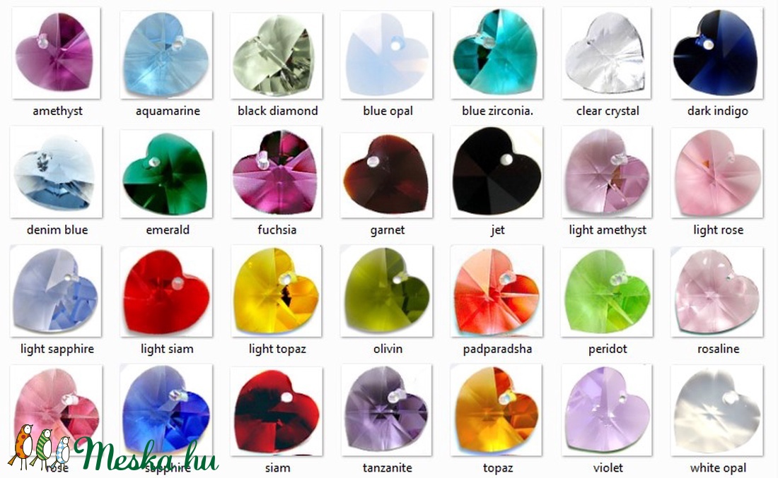 Swarovski kristály 10-18mm-es szív szett - ékszer - ékszerszett - Meska.hu Swarovski kristály 10-18mm-es szív szett - ékszer - ékszerszett - Meska.hu