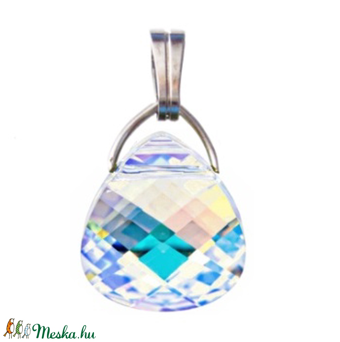 Swarovski kristály medál -15,5mm-es briolett szív több színben - ékszer - nyaklánc - medál - Meska.hu Swarovski kristály medál -15,5mm-es briolett szív több színben - ékszer - nyaklánc - medál - Meska.hu