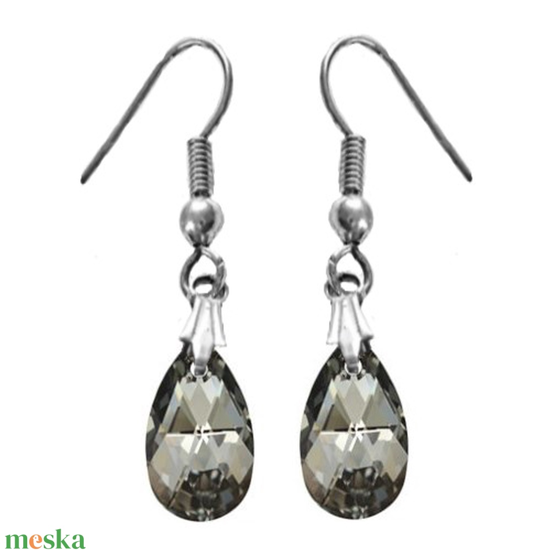 Swarovski kristály fülbevaló -16mm-es csepp több színben - ékszer - fülbevaló - lógó csepp fülbevaló - Meska.hu Swarovski kristály fülbevaló -16mm-es csepp több színben - ékszer - fülbevaló - lógó csepp fülbevaló - Meska.hu