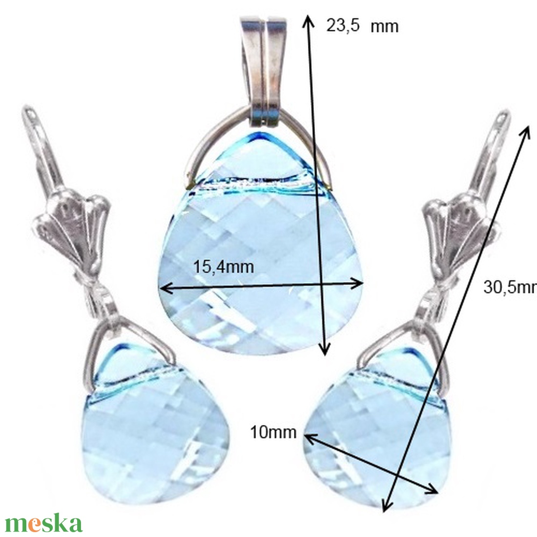 Swarovski kristály 11-15,5mm-es briolett szív szett több színben - ékszer - ékszerszett - Meska.hu Swarovski kristály 11-15,5mm-es briolett szív szett több színben - ékszer - ékszerszett - Meska.hu