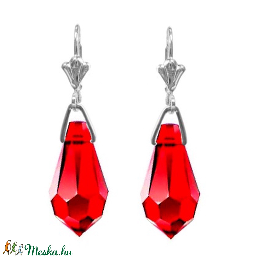 Ékszerek-fülbevalók: Swarovski csepp fülbevaló, ezüstözött kapoccsal SSZEB-SW6000-F11 - ékszer - fülbevaló - lógó fülbevaló - Meska.hu Ékszerek-fülbevalók: Swarovski csepp fülbevaló, ezüstözött kapoccsal SSZEB-SW6000-F11 - ékszer - fülbevaló - lógó fülbevaló - Meska.hu