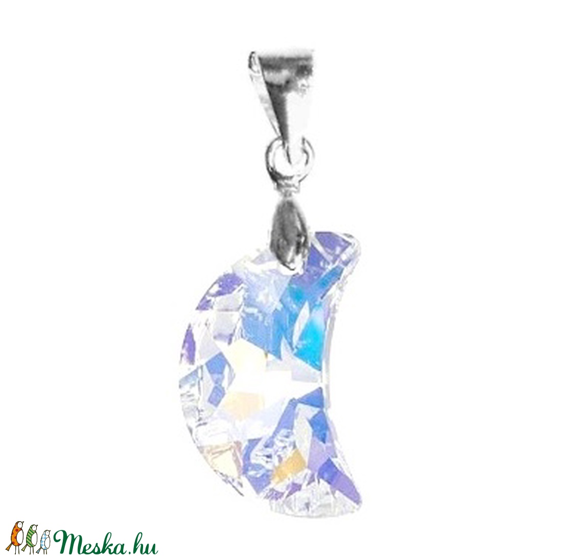 Swarovski kristály medál -16mm-es hold több színben - ékszer - nyaklánc - medál - Meska.hu Swarovski kristály medál -16mm-es hold több színben - ékszer - nyaklánc - medál - Meska.hu
