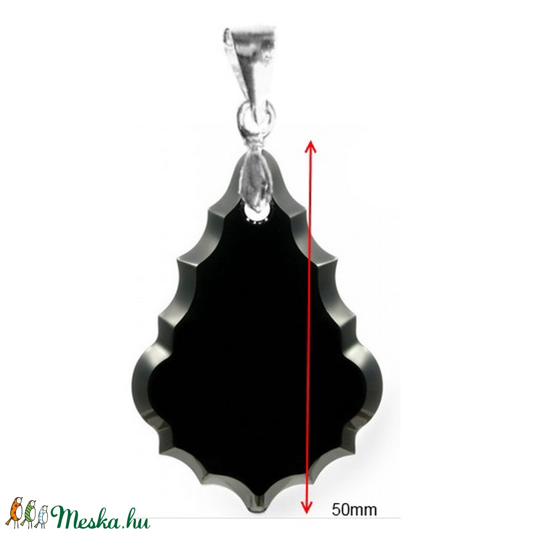 Swarovski kristály medál -50mm-es barokk több színben - ékszer - nyaklánc - medál - Meska.hu Swarovski kristály medál -50mm-es barokk több színben - ékszer - nyaklánc - medál - Meska.hu