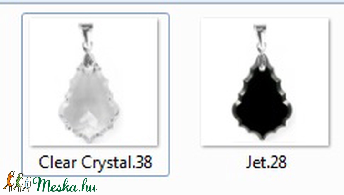Swarovski kristály medál -50mm-es barokk több színben - ékszer - nyaklánc - medál - Meska.hu Swarovski kristály medál -50mm-es barokk több színben - ékszer - nyaklánc - medál - Meska.hu