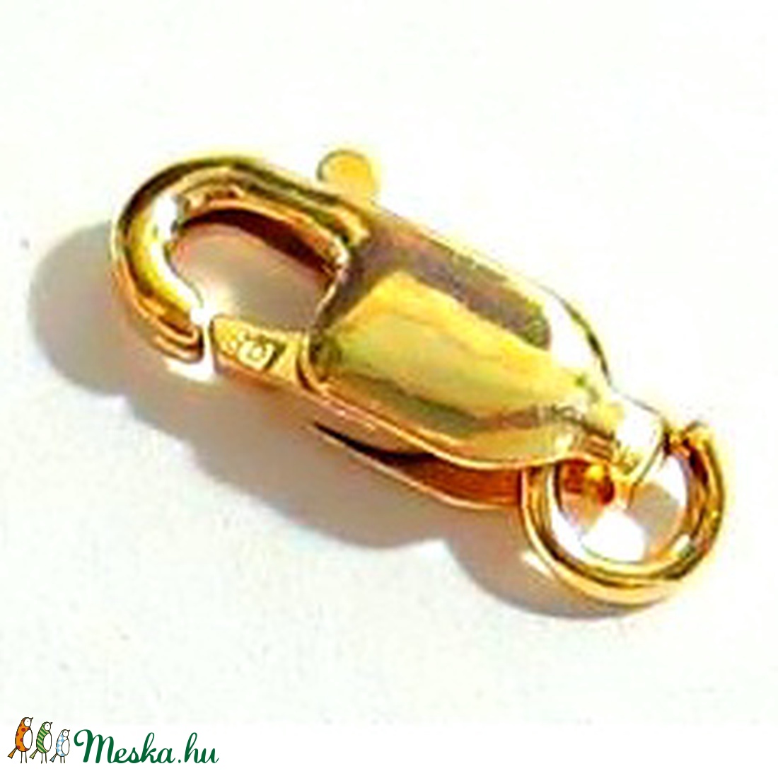 Gold Filled 1soros lánckapocs ELK 1S 15-8G - gyöngy, ékszerkellék - egyéb alkatrész - Meska.hu Gold Filled 1soros lánckapocs ELK 1S 15-8G - gyöngy, ékszerkellék - egyéb alkatrész - Meska.hu