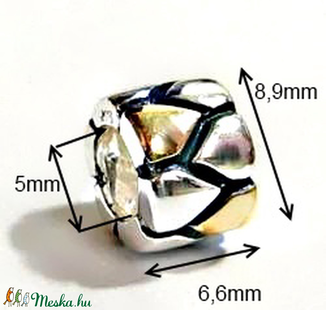 925-ös sterling ezüst medál / pandora EM-P 08 - kellékek & szerszámok - gyöngyfűzés kellékek - fém köztesek - Meska.hu 925-ös sterling ezüst medál / pandora EM-P 08 - kellékek & szerszámok - gyöngyfűzés kellékek - fém köztesek - Meska.hu
