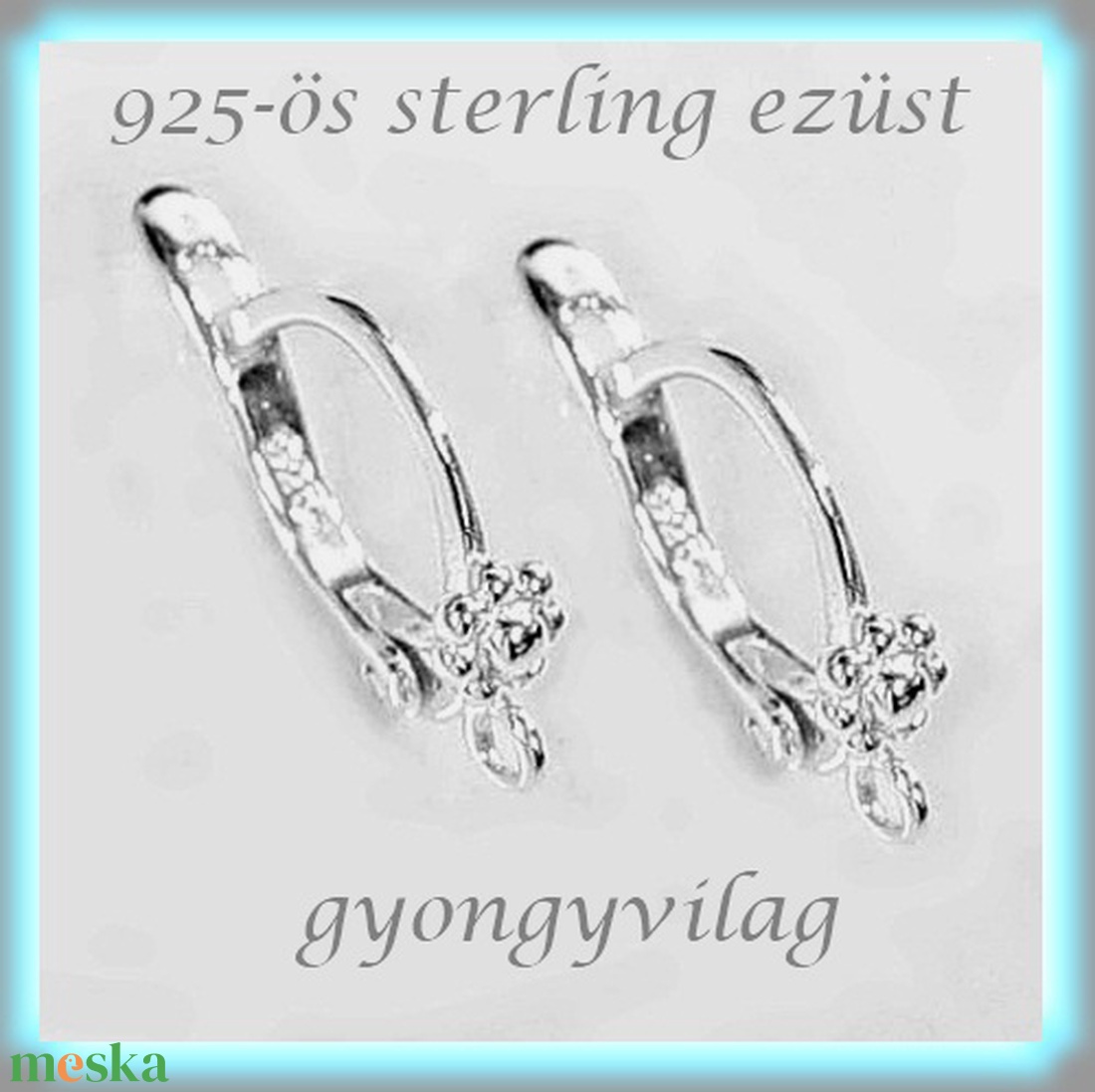 925-ös sterling ezüst ékszerkellék: fülbevaló kapocs, biztonsági-francia kapcsos EFK K 10 - kellékek & szerszámok - ékszerkellék - fülbevaló kapocs - Meska.hu 925-ös sterling ezüst ékszerkellék: fülbevaló kapocs, biztonsági-francia kapcsos EFK K 10 - kellékek & szerszámok - ékszerkellék - fülbevaló kapocs - Meska.hu