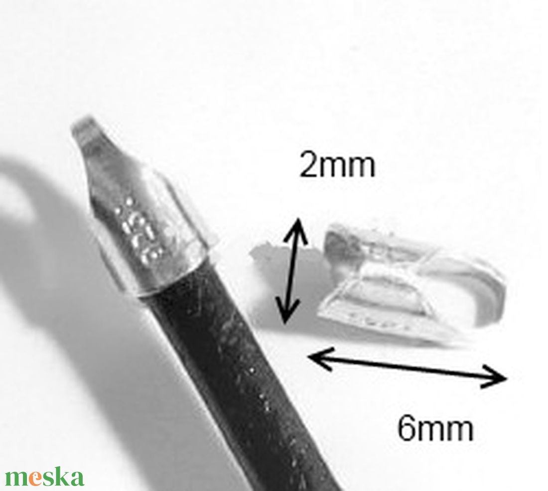 925-ös ezüst lánckapocsvég 2mm-es 2db/cs ELK V 06-2 - gyöngy, ékszerkellék - egyéb alkatrész - Meska.hu 925-ös ezüst lánckapocsvég 2mm-es 2db/cs ELK V 06-2 - gyöngy, ékszerkellék - egyéb alkatrész - Meska.hu