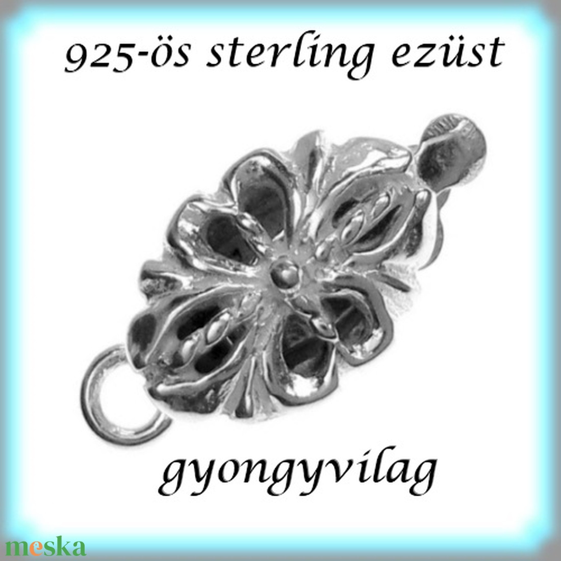 925-ös ezüst 1soros lánckapocs ELK 1S 33 - kellékek & szerszámok - gyöngyfűzés kellékek - egyéb alkatrész - Meska.hu 925-ös ezüst 1soros lánckapocs ELK 1S 33 - kellékek & szerszámok - gyöngyfűzés kellékek - egyéb alkatrész - Meska.hu