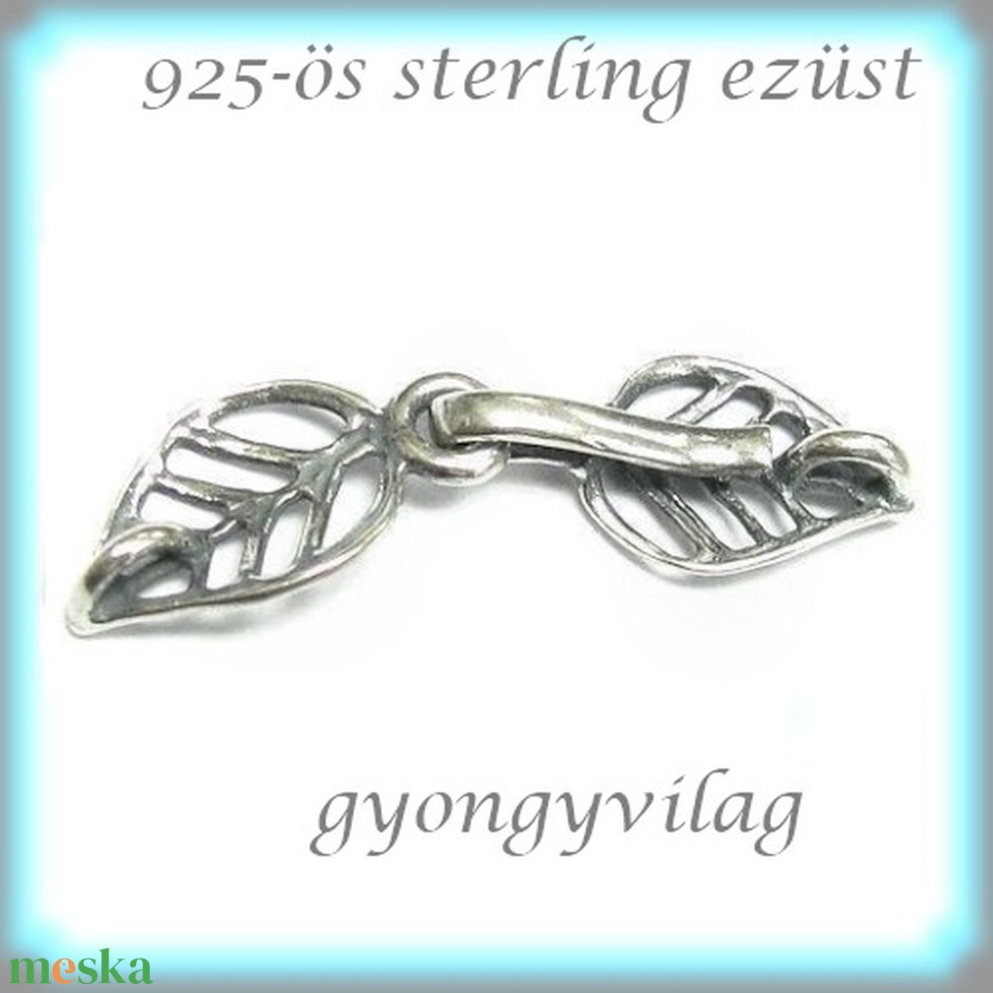 925-ös ezüst 1soros lánckapocs ELK 1S 36 - gyöngy, ékszerkellék - egyéb alkatrész - Meska.hu 925-ös ezüst 1soros lánckapocs ELK 1S 36 - gyöngy, ékszerkellék - egyéb alkatrész - Meska.hu