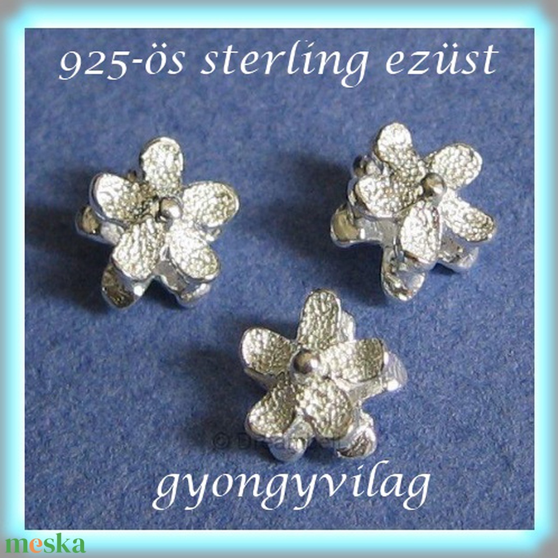 925-ös sterling ezüst ékszerkellék: köztes / gyöngy / dísz EKÖ 72 1db/cs - kellékek & szerszámok - gyöngyfűzés kellékek - fém köztesek - Meska.hu 925-ös sterling ezüst ékszerkellék: köztes / gyöngy / dísz EKÖ 72 1db/cs - kellékek & szerszámok - gyöngyfűzés kellékek - fém köztesek - Meska.hu