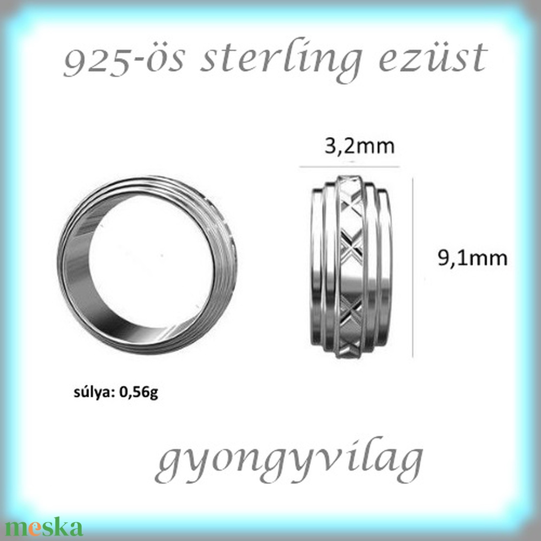 925-ös sterling ezüst ékszerkellék: köztes / gyöngy / dísz EKÖ 67 - kellékek & szerszámok - gyöngyfűzés kellékek - fém köztesek - Meska.hu 925-ös sterling ezüst ékszerkellék: köztes / gyöngy / dísz EKÖ 67 - kellékek & szerszámok - gyöngyfűzés kellékek - fém köztesek - Meska.hu