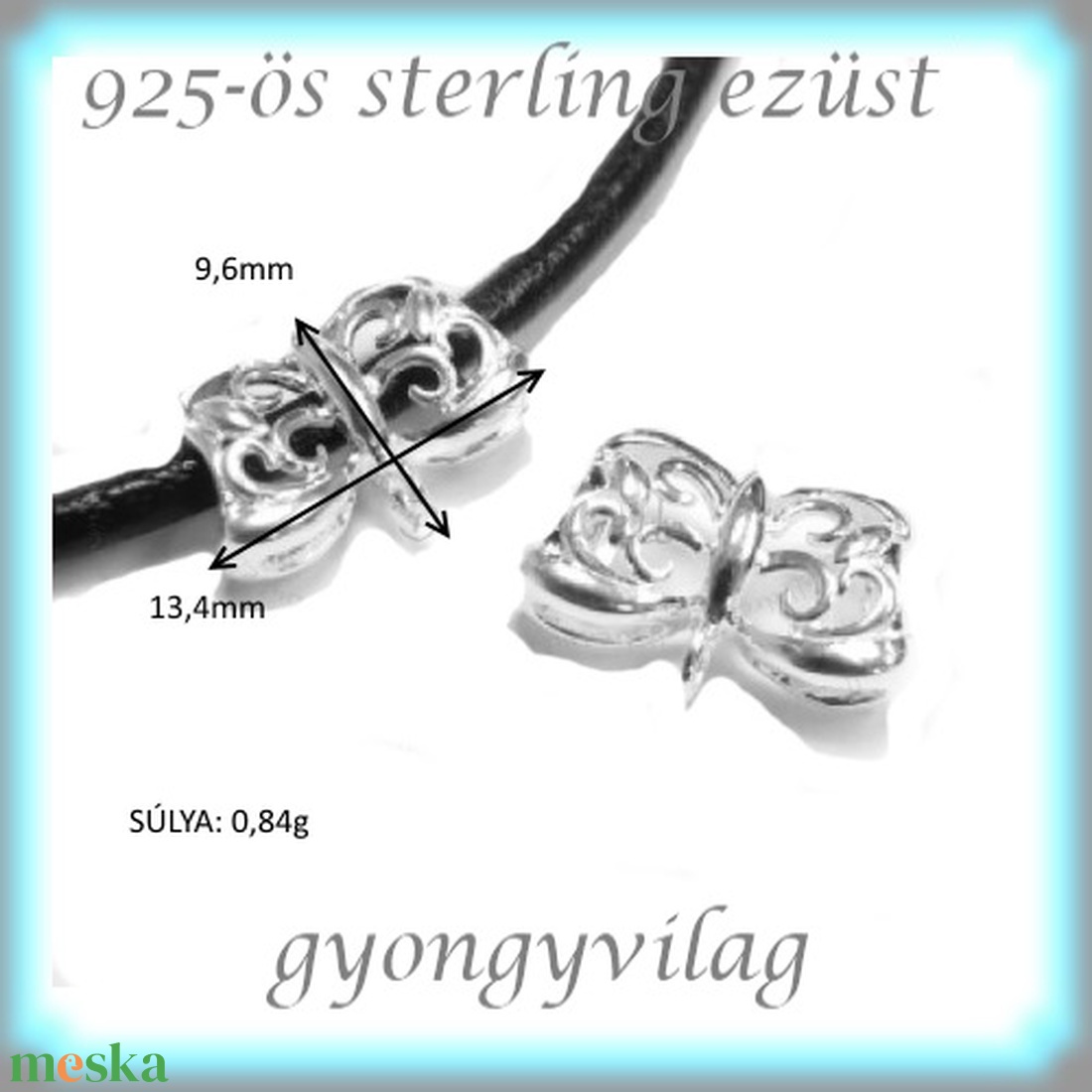 925-ös ezüst medáltartó EMT 28 - gyöngy, ékszerkellék - egyéb alkatrész - Meska.hu 925-ös ezüst medáltartó EMT 28 - gyöngy, ékszerkellék - egyéb alkatrész - Meska.hu