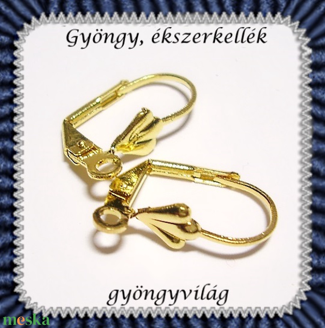 Biztonsági kapccsos fülbevaló alap 10 pár BFK-K01 A - gyöngy, ékszerkellék - egyéb alkatrész - Meska.hu Biztonsági kapccsos fülbevaló alap 10 pár BFK-K01 A - gyöngy, ékszerkellék - egyéb alkatrész - Meska.hu