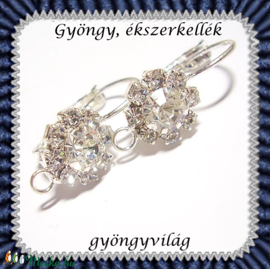 Biztonsági kapccsos fülbevaló alap 1 pár BFK-K04e - kellékek & szerszámok - gyöngyfűzés kellékek - egyéb alkatrész - Meska.hu Biztonsági kapccsos fülbevaló alap 1 pár BFK-K04e - kellékek & szerszámok - gyöngyfűzés kellékek - egyéb alkatrész - Meska.hu