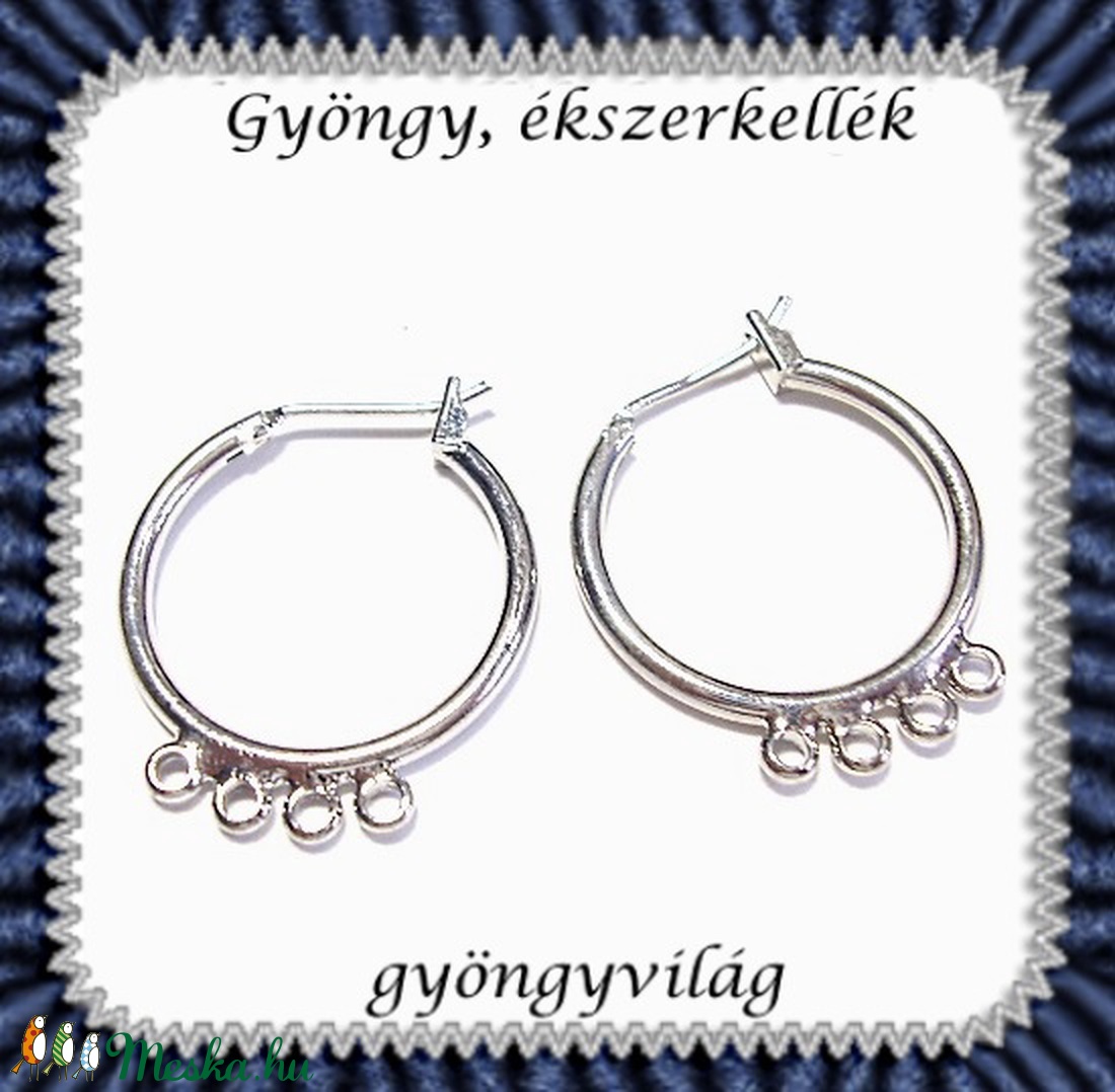 Biztonsági kapccsos fülbevaló alap 2 pár BFK-K07E - gyöngy, ékszerkellék - egyéb alkatrész - Meska.hu Biztonsági kapccsos fülbevaló alap 2 pár BFK-K07E - gyöngy, ékszerkellék - egyéb alkatrész - Meska.hu