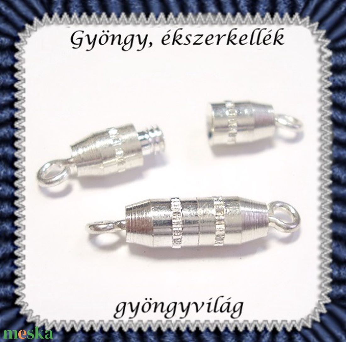Ékszerkellék: lánckapocs BLK-1S-03 csavaros, fekete színben, 10 db - gyöngy, ékszerkellék - egyéb alkatrész - Meska.hu Ékszerkellék: lánckapocs BLK-1S-03 csavaros, fekete színben, 10 db - gyöngy, ékszerkellék - egyéb alkatrész - Meska.hu