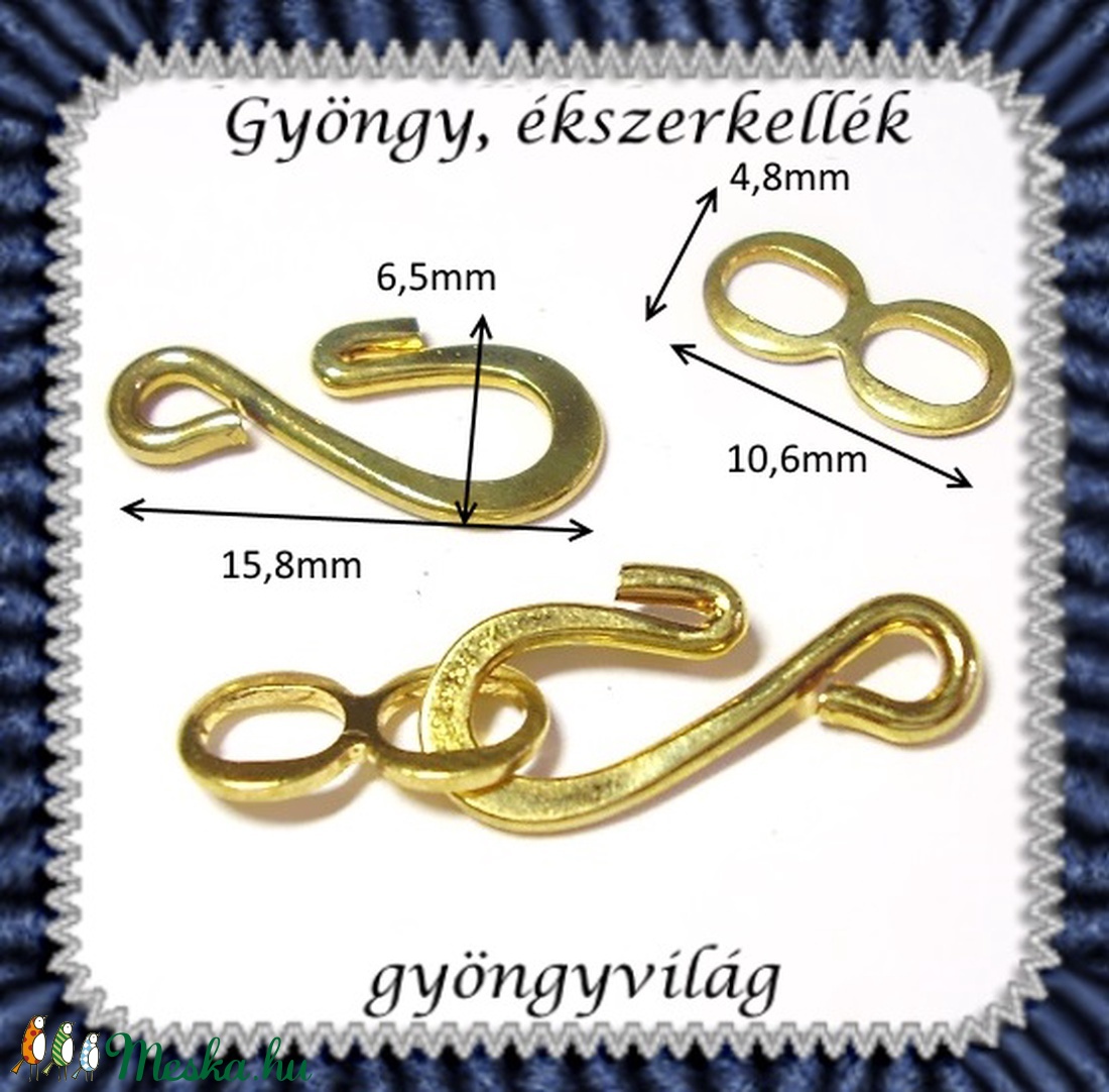 Ékszerkellék: lánckapocs BLK-1S-04 S-kapocs több színben - kellékek & szerszámok - gyöngyfűzés kellékek - egyéb alkatrész - Meska.hu Ékszerkellék: lánckapocs BLK-1S-04 S-kapocs több színben - kellékek & szerszámok - gyöngyfűzés kellékek - egyéb alkatrész - Meska.hu