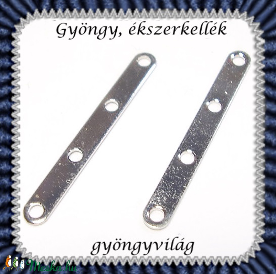 Ékszerkellék: köztes / díszítőelem / gyöngy BKÖ 4S 01e 20db/csomag - kellékek & szerszámok - gyöngyfűzés kellékek - fém köztesek - Meska.hu Ékszerkellék: köztes / díszítőelem / gyöngy BKÖ 4S 01e 20db/csomag - kellékek & szerszámok - gyöngyfűzés kellékek - fém köztesek - Meska.hu