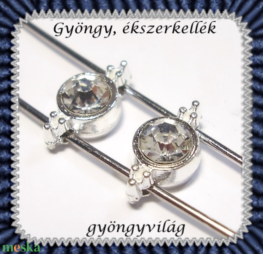 Ékszerkellék: köztes / díszítőelem / gyöngy BKÖ 2S 02 10db/csomag - kellékek & szerszámok - gyöngyfűzés kellékek - fém köztesek - Meska.hu Ékszerkellék: köztes / díszítőelem / gyöngy BKÖ 2S 02 10db/csomag - kellékek & szerszámok - gyöngyfűzés kellékek - fém köztesek - Meska.hu