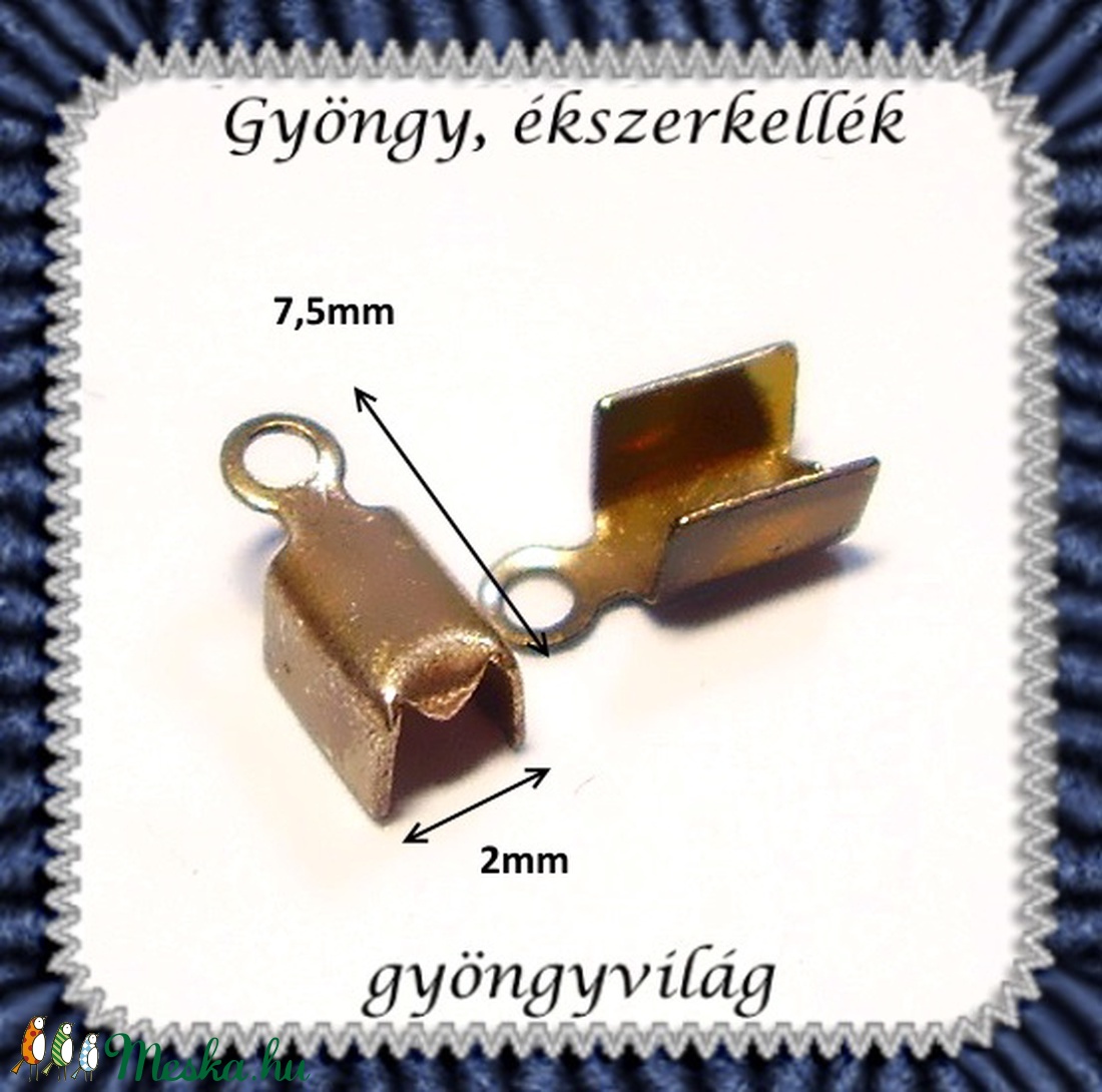 Ékszerkellék: lánckapocs BLK-V06 vég / bőr vég 24 db - kellékek & szerszámok - gyöngyfűzés kellékek - egyéb alkatrész - Meska.hu Ékszerkellék: lánckapocs BLK-V06 vég / bőr vég 24 db - kellékek & szerszámok - gyöngyfűzés kellékek - egyéb alkatrész - Meska.hu