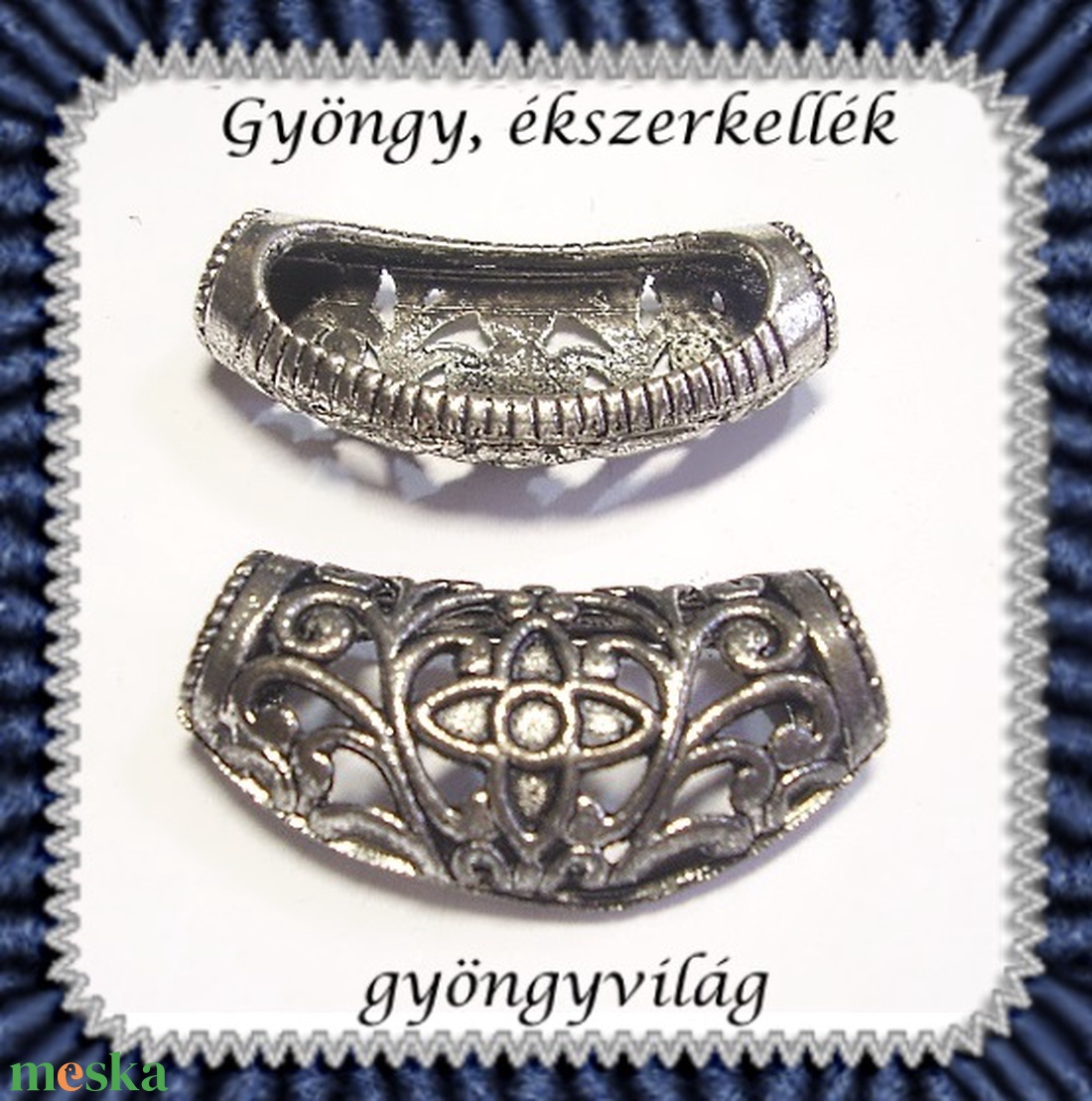 Ékszerkellék: köztes / díszítőelem / gyöngy BKÖ 1S 10 1db/csomag - gyöngy, ékszerkellék - egyéb alkatrész - Meska.hu Ékszerkellék: köztes / díszítőelem / gyöngy BKÖ 1S 10 1db/csomag - gyöngy, ékszerkellék - egyéb alkatrész - Meska.hu