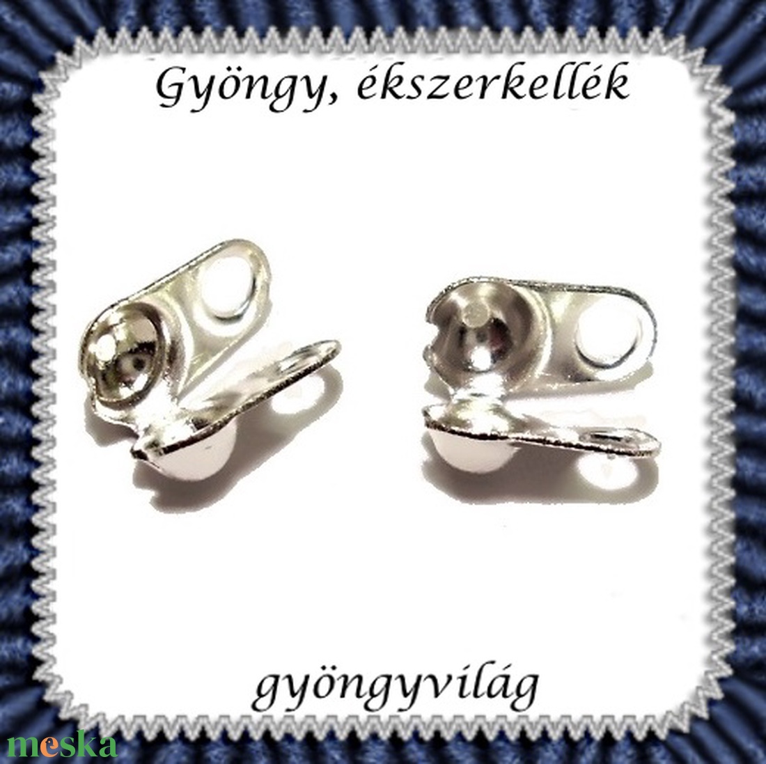 Csomótakaró BCST 03 15pár(30db) /csomag - gyöngy, ékszerkellék - egyéb alkatrész - Meska.hu Csomótakaró BCST 03 15pár(30db) /csomag - gyöngy, ékszerkellék - egyéb alkatrész - Meska.hu