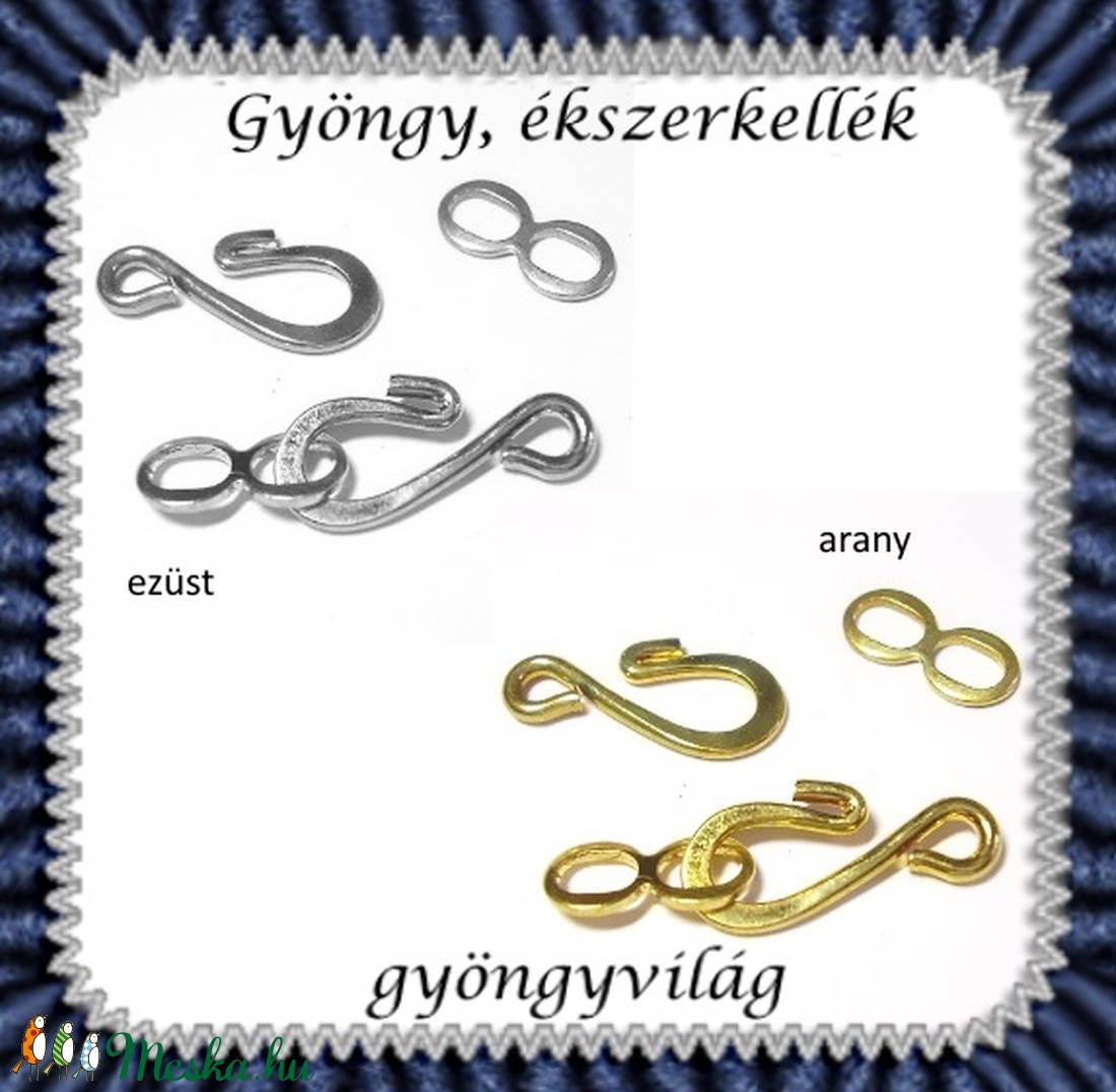 Ékszerkellék: lánckapocs BLK-1S-04 S-kapocs több színben - kellékek & szerszámok - gyöngyfűzés kellékek - egyéb alkatrész - Meska.hu Ékszerkellék: lánckapocs BLK-1S-04 S-kapocs több színben - kellékek & szerszámok - gyöngyfűzés kellékek - egyéb alkatrész - Meska.hu