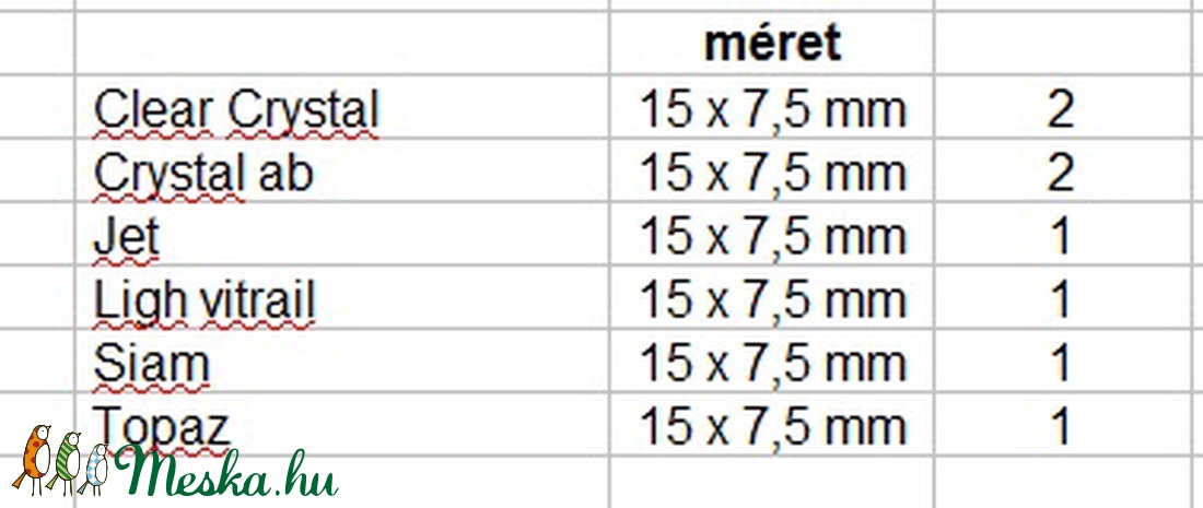 Swarovski kristály medál: csepp (6000) 15mm SW6000-15 - gyöngy, ékszerkellék - swarovski kristályok - Meska.hu Swarovski kristály medál: csepp (6000) 15mm SW6000-15 - gyöngy, ékszerkellék - swarovski kristályok - Meska.hu