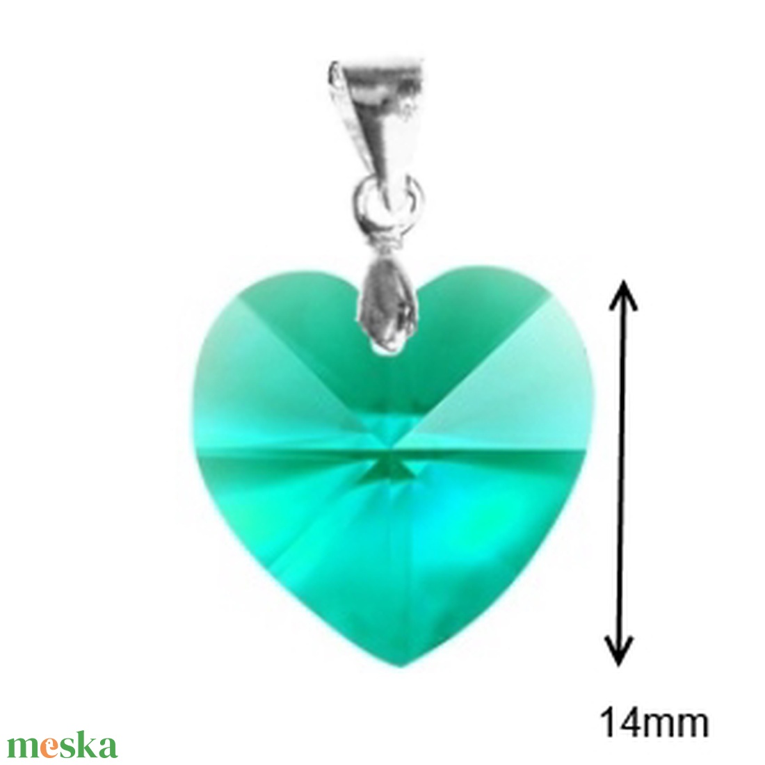 Ékszerek-medálok: Swarovski kristály medál -14mm-es szív több színben - ékszer - nyaklánc - medál - Meska.hu Ékszerek-medálok: Swarovski kristály medál -14mm-es szív több színben - ékszer - nyaklánc - medál - Meska.hu