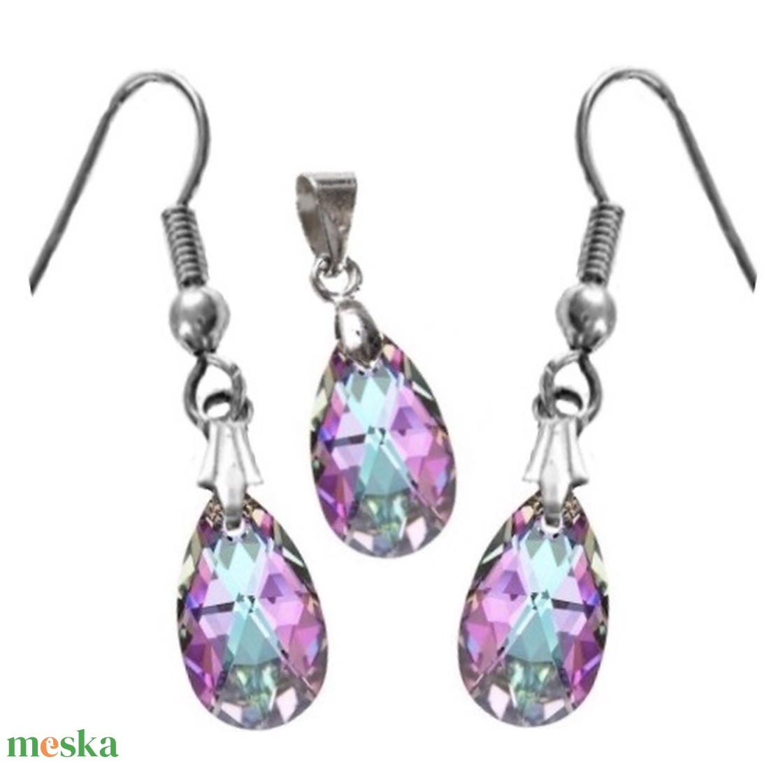 Swarovski kristály 16-16 mm-es csepp szett több színben - ékszer - ékszerszett - Meska.hu Swarovski kristály 16-16 mm-es csepp szett több színben - ékszer - ékszerszett - Meska.hu
