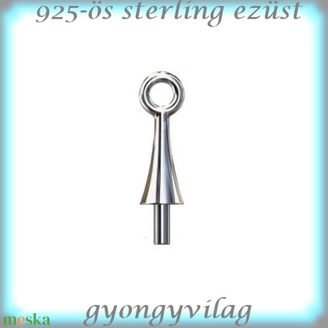 925-ös sterling ezüst ékszerkellék: medáltartó, medálkapocs EMK 64-2,6 - kellékek & szerszámok - ékszerkellék - medáltartó, medálkapocs - Meska.hu 925-ös sterling ezüst ékszerkellék: medáltartó, medálkapocs EMK 64-2,6 - kellékek & szerszámok - ékszerkellék - medáltartó, medálkapocs - Meska.hu