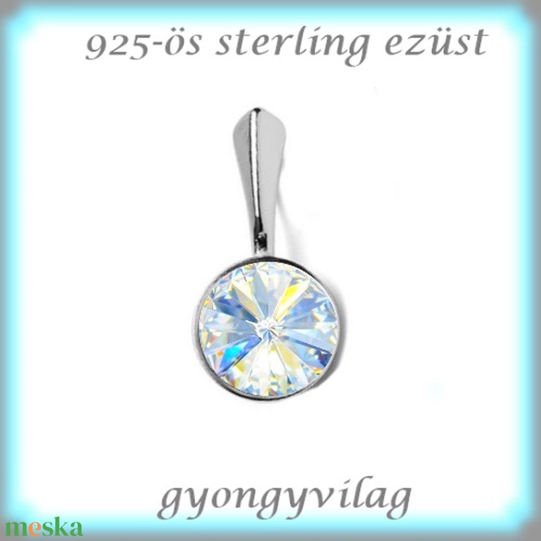 925-ös ezüst medálkapocs EMK 55-10 - kellékek & szerszámok - ékszerkellék - medáltartó, medálkapocs - Meska.hu 925-ös ezüst medálkapocs EMK 55-10 - kellékek & szerszámok - ékszerkellék - medáltartó, medálkapocs - Meska.hu