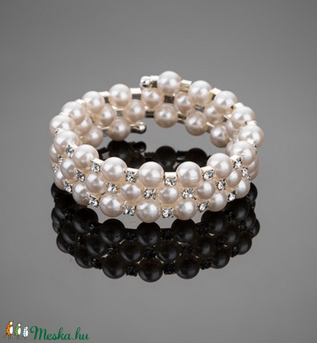 Tekla gyöngyös Swarovski kristály karkötő EBK-TESW02-3 - ékszer - karkötő - memóriadrótos karkötő - Meska.hu Tekla gyöngyös Swarovski kristály karkötő EBK-TESW02-3 - ékszer - karkötő - memóriadrótos karkötő - Meska.hu