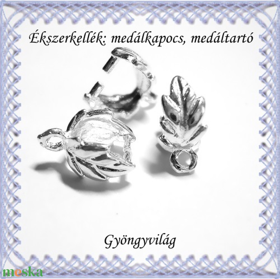 medálkapocs 5db/csomag BMK-06 - gyöngy, ékszerkellék - egyéb alkatrész - Meska.hu medálkapocs 5db/csomag BMK-06 - gyöngy, ékszerkellék - egyéb alkatrész - Meska.hu