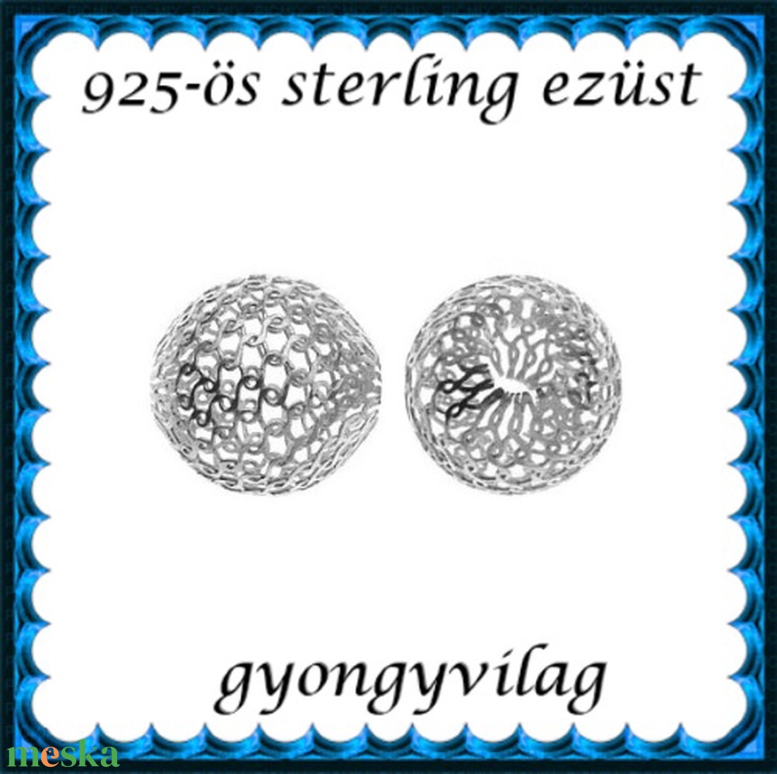 925-ös sterling ezüst ékszerkellék: köztes / gyöngy / dísz EKÖ 26-4 2db/cs - kellékek & szerszámok - gyöngyfűzés kellékek - fém köztesek - Meska.hu 925-ös sterling ezüst ékszerkellék: köztes / gyöngy / dísz EKÖ 26-4 2db/cs - kellékek & szerszámok - gyöngyfűzés kellékek - fém köztesek - Meska.hu