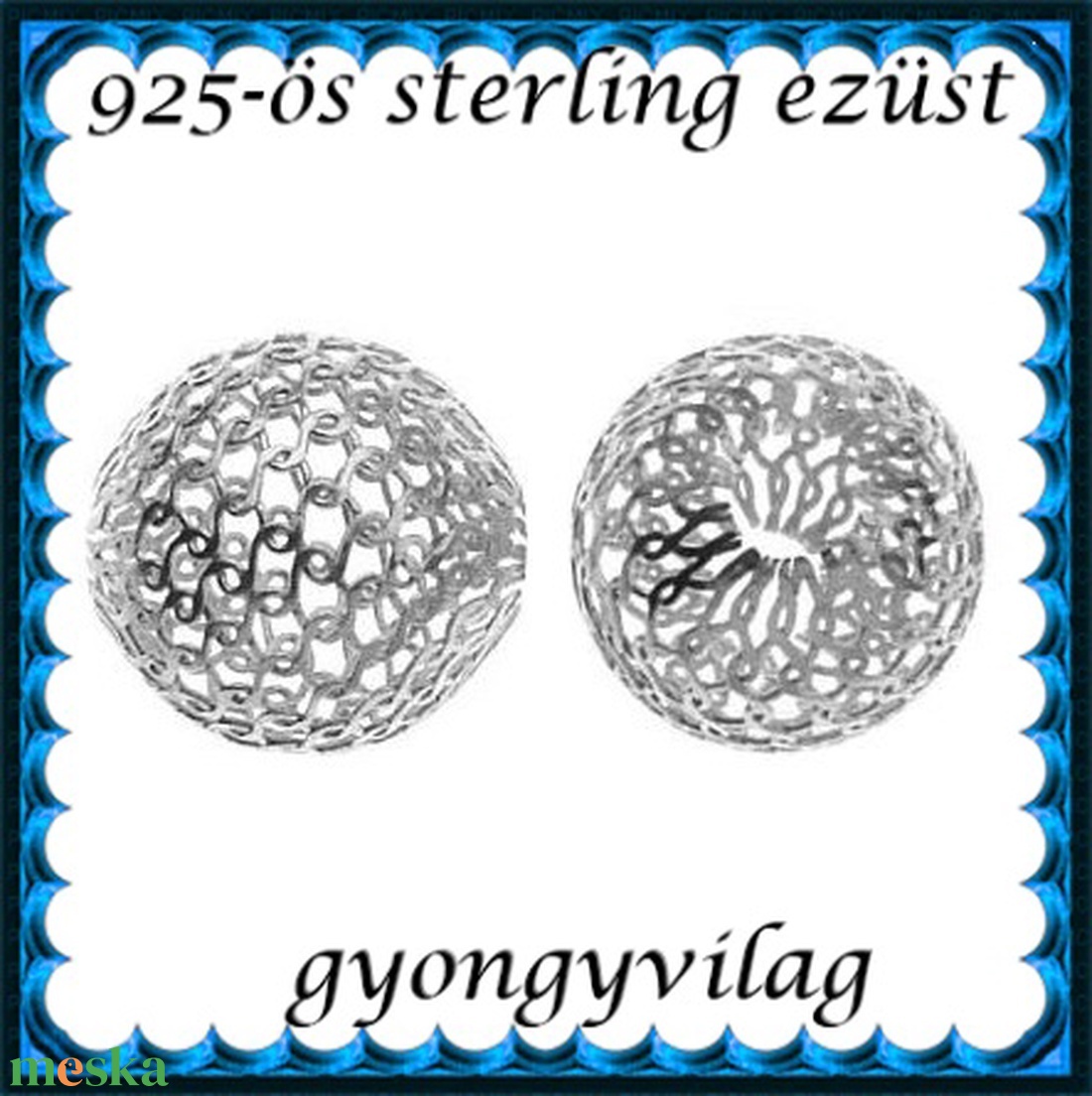 925-ös sterling ezüst ékszerkellék: köztes / gyöngy / dísz EKÖ 26-7 - gyöngy, ékszerkellék - fém köztesek - Meska.hu 925-ös sterling ezüst ékszerkellék: köztes / gyöngy / dísz EKÖ 26-7 - gyöngy, ékszerkellék - fém köztesek - Meska.hu